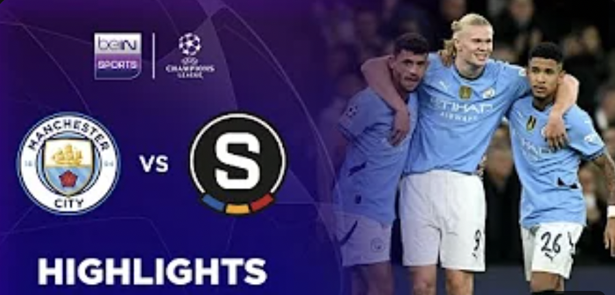 Manchester City 5-0 Sparta Praha | Champions League 24/25 Match Highlights